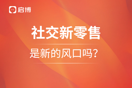 2021年，社交新零售是新的風(fēng)口嗎？